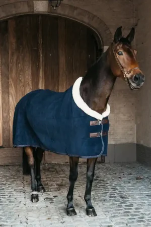 Must-Have Kentucky Horsewear – Couverture d’élégance Fleece Show Heavy - Navy, 100