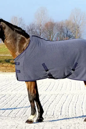 Commande En Gros Euroriding Couverture séchante Cosy - dusty navy, 115
