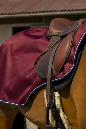 Couvre-reins Equithème Tyrex 1200D Polaire - königsblau, 140 Seulement Aujourd'hui