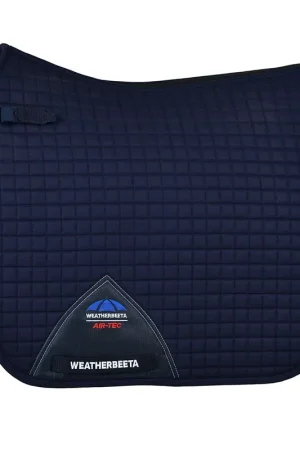 Achat Immédiat WeatherBeeta Prime Air-Tec Dressage Saddle Pad - Cobalt, S