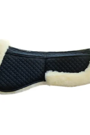 Affaire À Saisir Euroriding Tapis de correction en peau d’agneau avec inserts en mousse - natur/schwarz, M