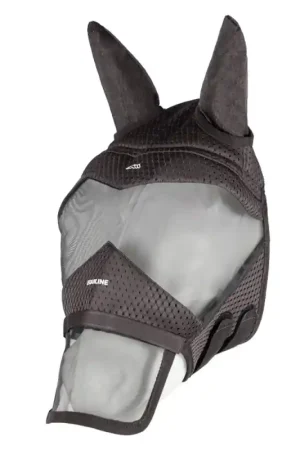 Masque paddock anti-insectes protection UV Equiline Brun Achetez Aujourd'hui
