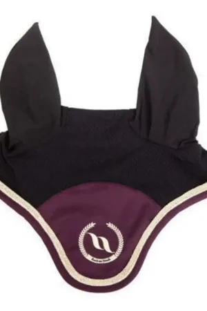 Offre Limitée Bonnet chasse-mouches à oreilles cheval Night Collection Back On Track rubis