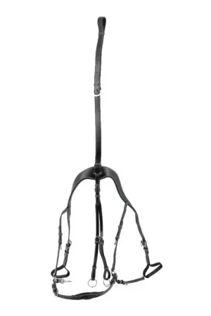 Affaire À Saisir Collier de Chasse 5 points avec martingale noir Jump'in