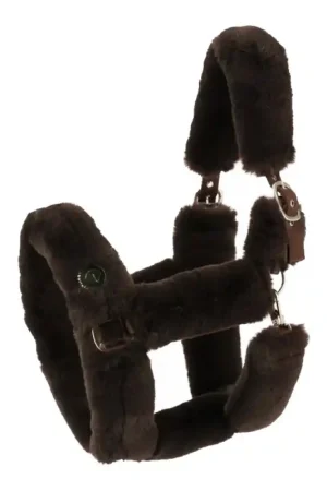 Licol Je t'aime Snuggy Equithème marron Prix Cassé