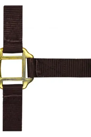 Quantité Limitée Licol nylon doublé cuir Norton brun