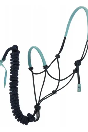 Expédition Rapide Licol éthologique + longe Suède Norton marine / bleu