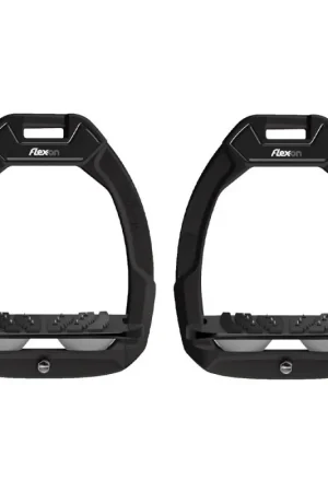 Étriers Safe On Incliné Ultra Grip noir / noir / gris Flex On Usine Directe