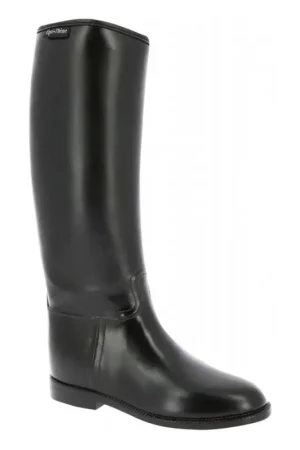 Bottes Riding Equithème noir Promotion Saisonnière