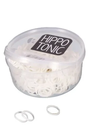 Élastiques à crinière Hippotonic blanc x500 Offre Limitée
