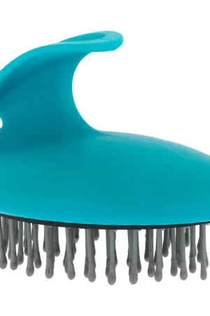 Brosse de massage à poils durs Hippotonic turquoise Satisfait Ou Remboursé