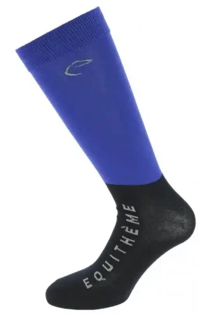 Chaussettes Compet Equithème bleu roi x2 Certifié