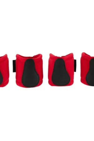 Dernier Modèle Mini-guêtres et protège-boulets Pony Academy Equithème rouge