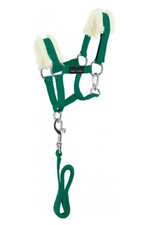 Mini-licol + longe Pony Academy Equithème vert foncé Authentique