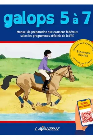 Promotion Cavalier manuel de préparation Galops 5 à 7 avec vidéos
