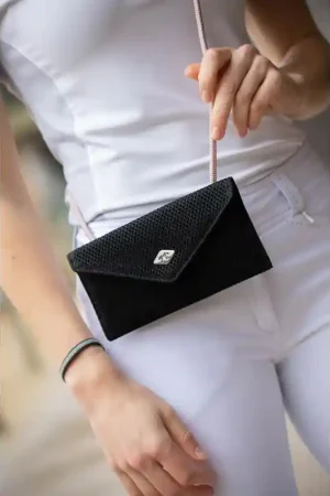 Acheter En Ligne Pochette Pénélope phone pocket mesh - Noir