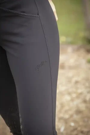 Pantalon d'Équitation Élégance - Noir Jusqu'à Épuisement Des Stocks
