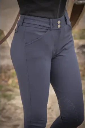 Jusqu'à Épuisement Des Stocks Pantalon d'Équitation Élégance - Marine