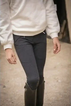 Bon Plan Pantalon d'Équitation Romy Eden by Pénélope Gris Chiné - Enfant