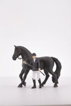 Figurine Pénélope & Blacky Populaire