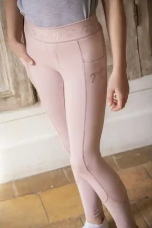Achat Immédiat Legging Delphe Eden by Pénélope Rose Poudré - Enfant