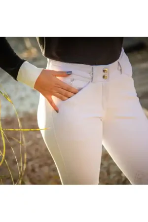 Achat Immédiat Pantalon d'Équitation New Point Sellier - Blanc
