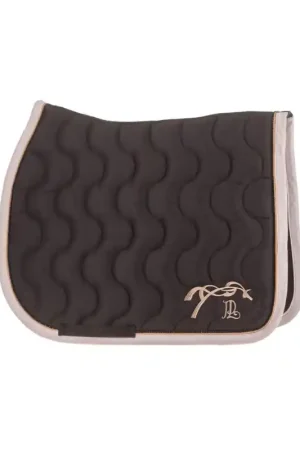 Tapis de selle Eden by Pénélope Diamant - Noir & Rose Gold Solde