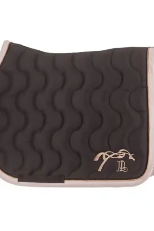Tapis de selle Diamant - Noir & Rose Gold Haute Qualité