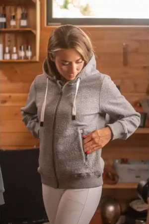 Vente Flash Sweat Tressy Flock - Gris Moyen