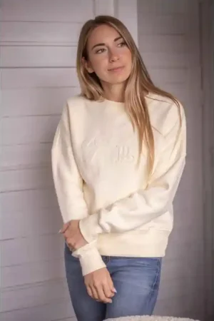 Réduction Sweat Bianca - Jaune Pâle