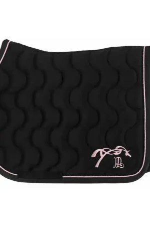 Nouveauté Tapis de selle Diamant - Noir & Rose Pâle