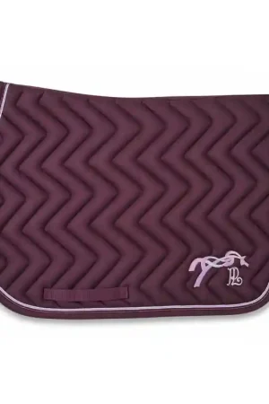 Tapis de selle PL-Tek - Prune & Parme Offre Spéciale