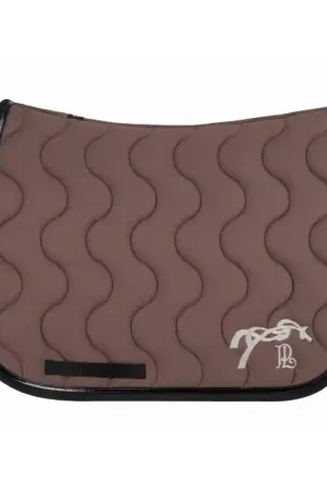 Tapis de selle Classique - Marron Glacé & Noir Promotion Saisonnière