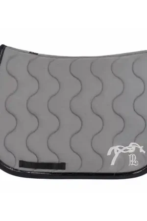 Tapis de selle Classique - Gris Foncé & Noir Quantité Limitée