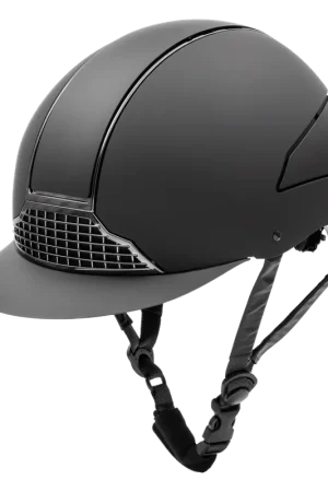 Petit Prix Casque d'équitation Swing H24 chrome