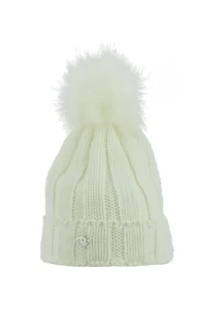Bonnet pompon EQUITHÈME "Côtes" Meilleur Choix