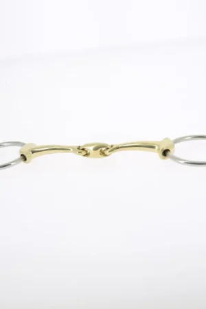 Mors Safe Mouth à double brisure DMH Equitation Authentique