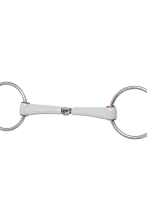 Mors de filet simple brisure anneau 7,5 cm Beris Produit De Marque