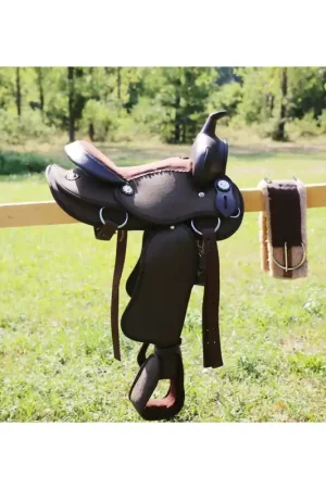 Selle western synthétique Valley Miles Solde