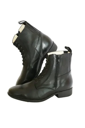 Offre Exclusive Boots cuir de vachette pleine peau Ferreira a Nova DMH fabriquées au Portugal