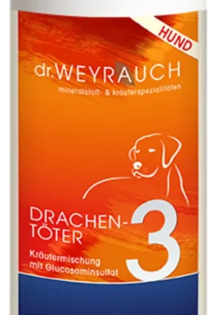 Meilleur Choix Dr. Weyrauch No 3 "Tueurs de Dragon" - pour les Chiens, 180 gélules
