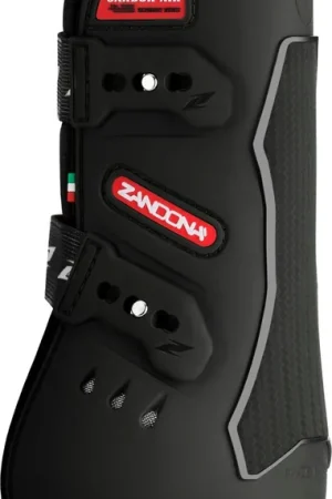 Zandonà Guêtres "Carbon Air Tendon" noir, M (1 paire) Affaire À Saisir