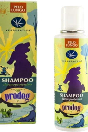 Verdesativa prodog Shampoing pour Chien à Poil Long prodog, 200 ml Produit De Marque