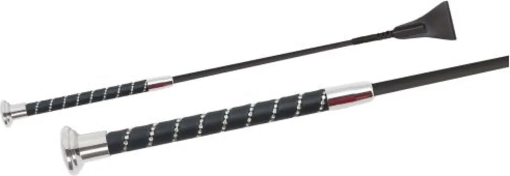 FLECK Cravache Obstacle SilkTouch Crystal chrome Nouvel Arrivage