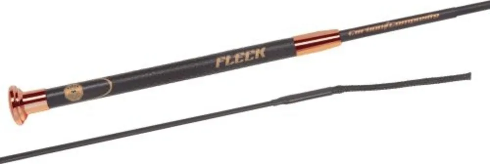 Bon Plan FLECK Cravache de Dressage CARBON COMPOSITE or rose, 110 cm