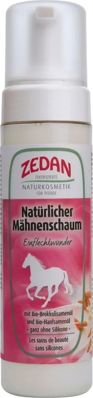 Offre Exclusive Zedan Mousse pour Crins Naturelle, 200 ml