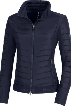 Paiement Sécurisé PIKEUR Veste Bi-Matière Femme BASIC - bleu marine, 34