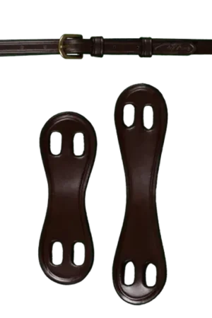 Meilleur Choix Dy'on D-Collection - Sangle de Blocage 1/2'' avec 2 Boucles de Fixation Amovibles, Pur Sang, Marron