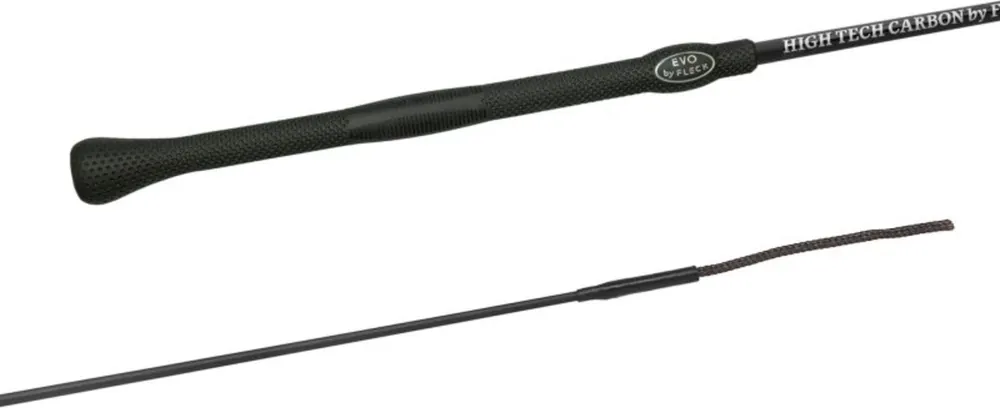 FLECK Cravache de Dressage EVO CARBON, Noire, 100 cm Prix Cassé