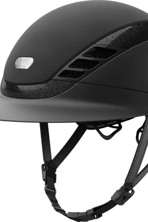 ABUS Pikeur AirLuxe SUPREME avec Visière Longue, Noir, L Commander Maintenant